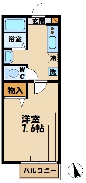 グランリベールの物件間取画像