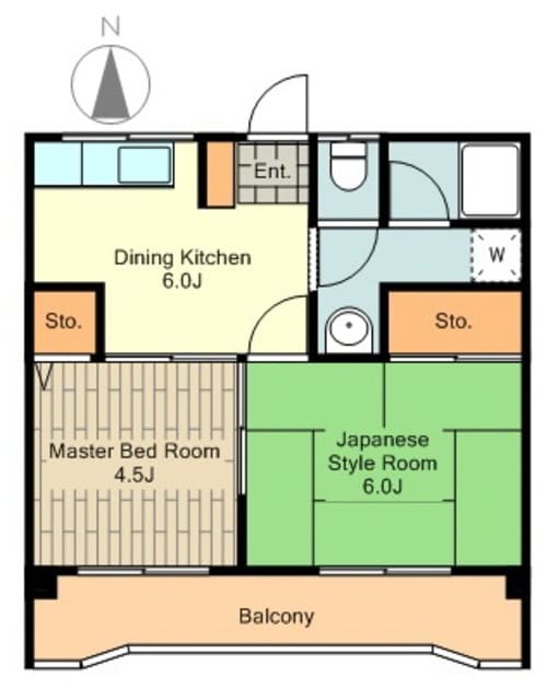 ルミエール本宿参番館の物件間取画像