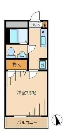 物件間取画像