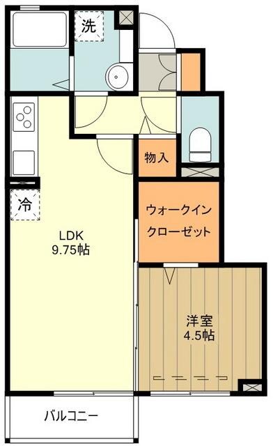 リヴェールの物件間取画像