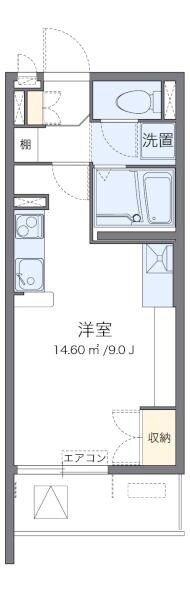 ミランダクレール　西八王子の物件間取画像