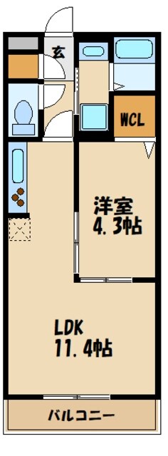 物件間取画像