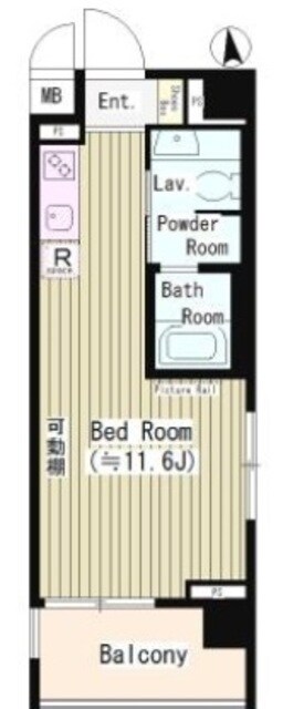 コーボック桜ヶ丘の物件間取画像