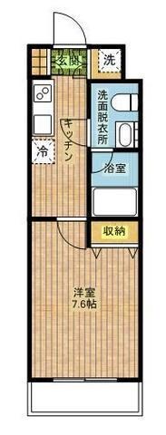 プレール・ドゥーク下北沢の物件間取画像