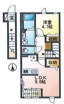 シャンヴァルコートの物件間取画像