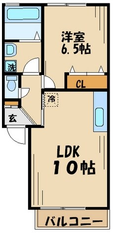 リビングタウンＳＡＫＵＲＡ　Iの物件間取画像