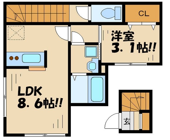 ビオラの物件間取画像