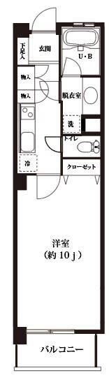 カサド成城の物件間取画像