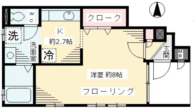 プリマクラッセの物件間取画像