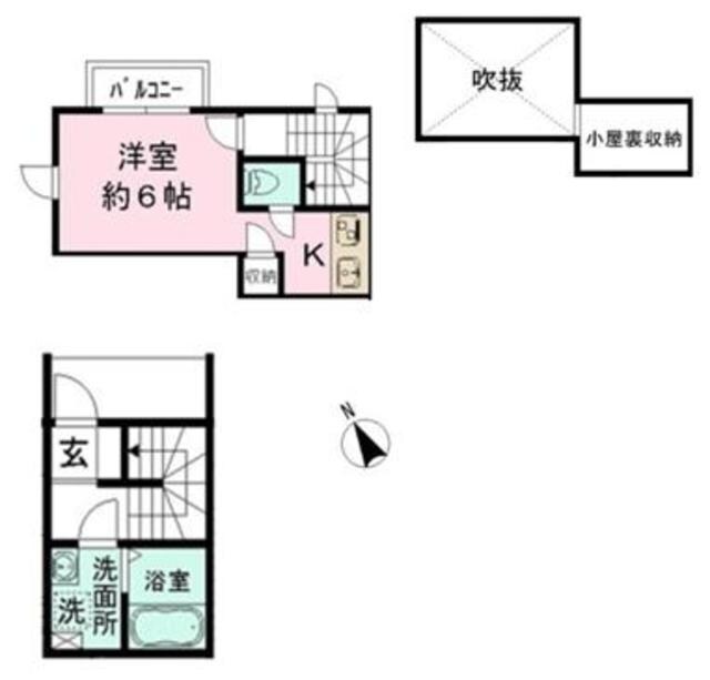 リアンボヌールの物件間取画像