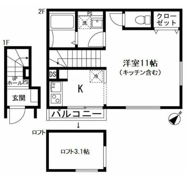 フォレストガーデンの物件間取画像