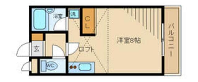 アーバンハイツの物件間取画像