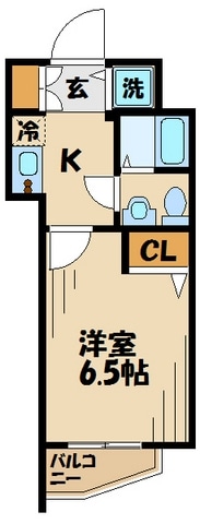 スカイコート千歳烏山第６の物件間取画像