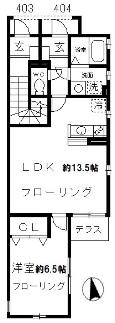 セリゼの物件間取画像