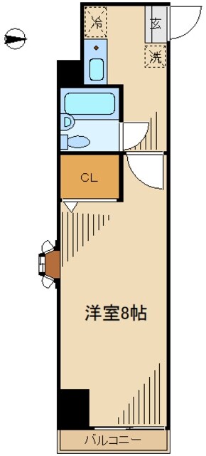 ブランコート仙川の物件間取画像