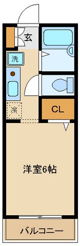 クレセント経堂の物件間取画像