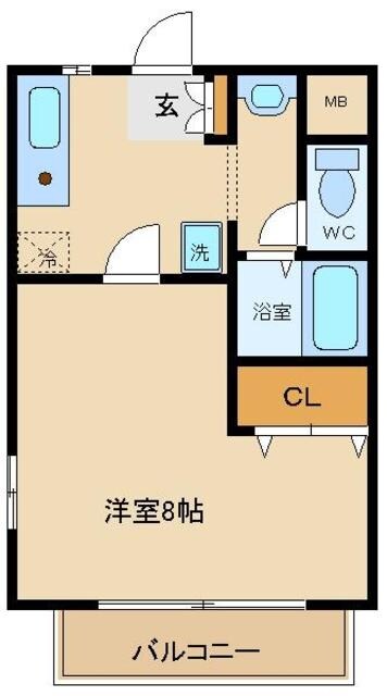 ヴェルドミール・シマの物件間取画像