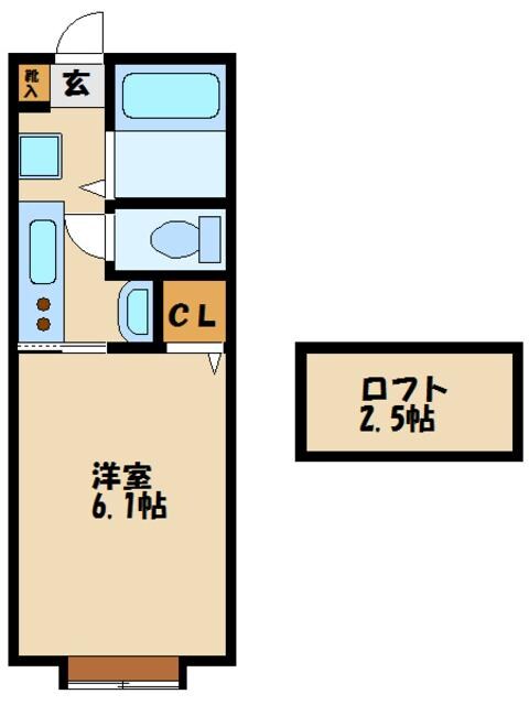 デューベ経堂の物件間取画像