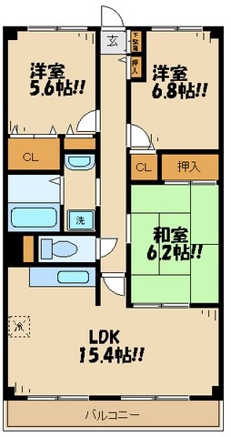 トミゾーの物件間取画像