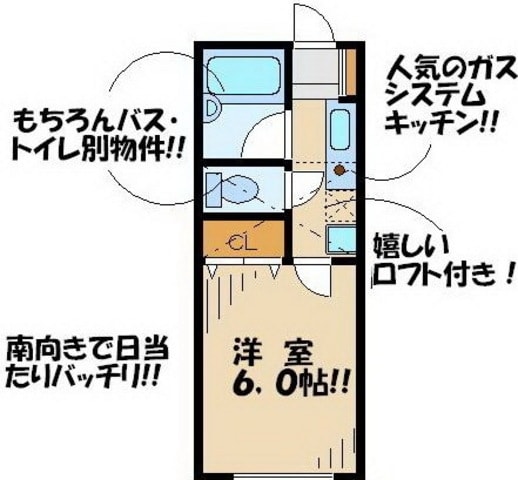 つつじヶ丘ビレッジの物件間取画像