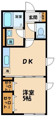ボヌールの物件間取画像