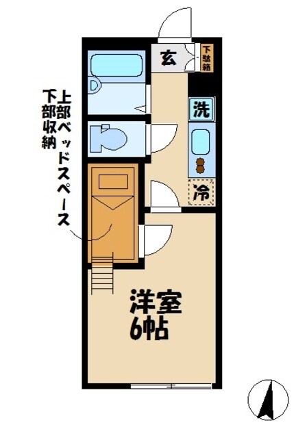 レオパレスシルバ　コートの物件間取画像