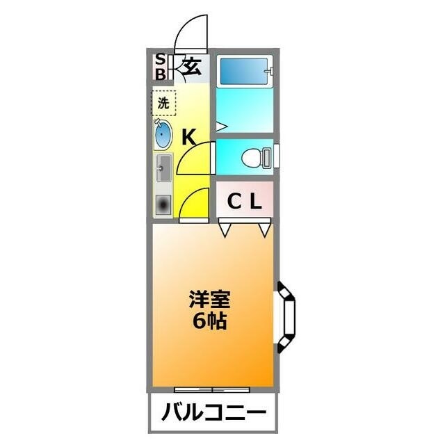 オリエンタルドミールの物件間取画像