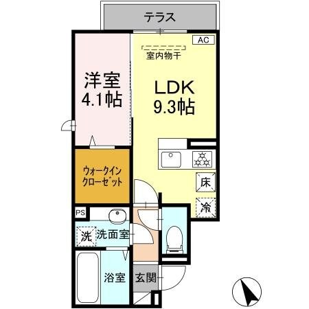 （仮）D-ROOM飛田給1丁目の物件間取画像