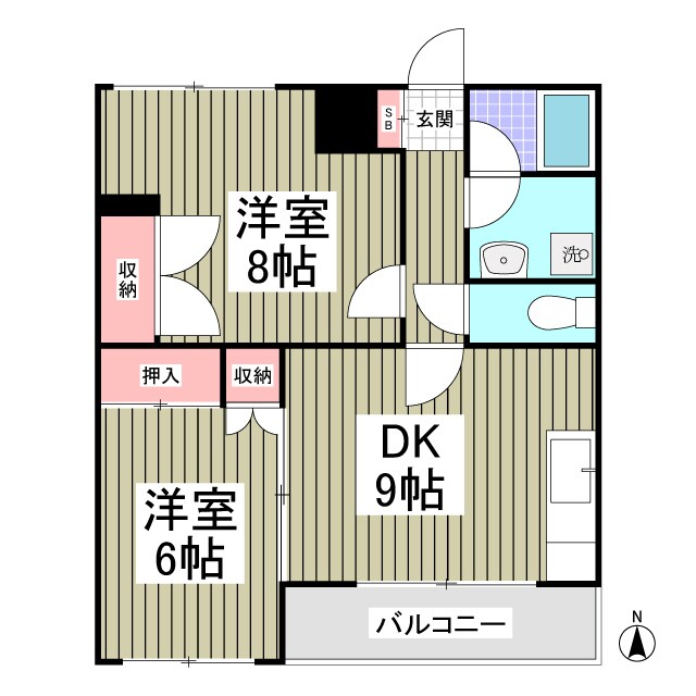 メゾン・ド・リブレの物件間取画像