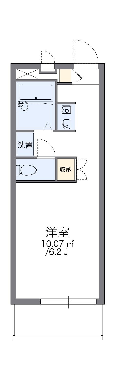 レオパレスストーンヘンジの物件間取画像