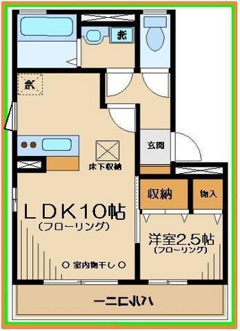 ベルファミーユの物件間取画像