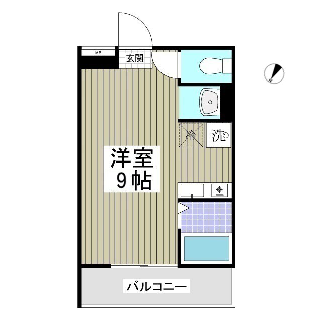 MQuarto聖蹟桜ヶ丘の物件間取画像