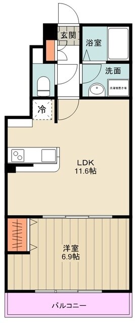 カーサマグノリアの物件間取画像