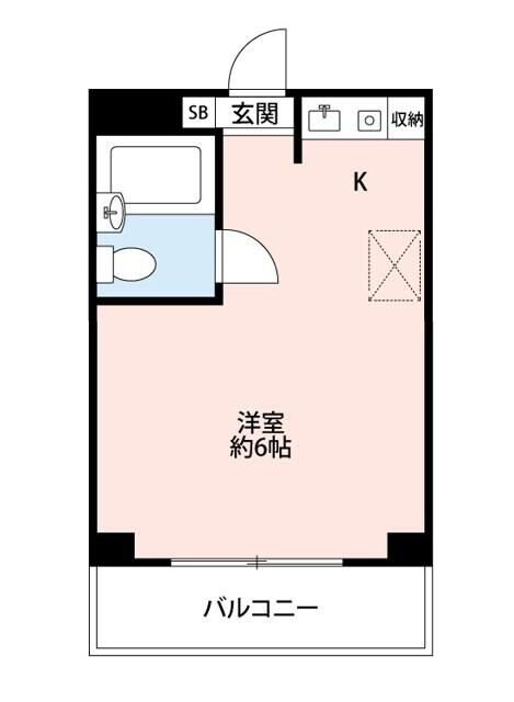 プチハビタナカヤの物件間取画像