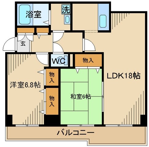 ベルヴェデーレ調布の物件間取画像