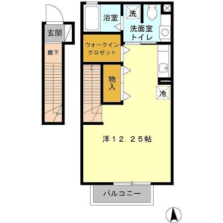 ファミール多摩平の物件間取画像