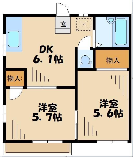 ソフィアコートの物件間取画像