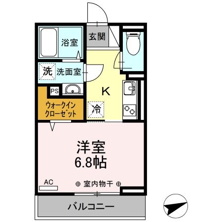 プレシャス富士見の物件間取画像