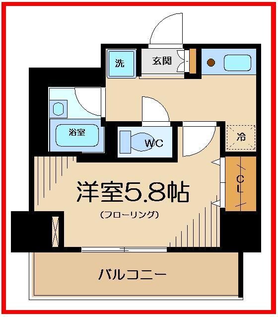 物件間取画像