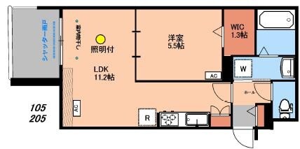 Plageの物件間取画像