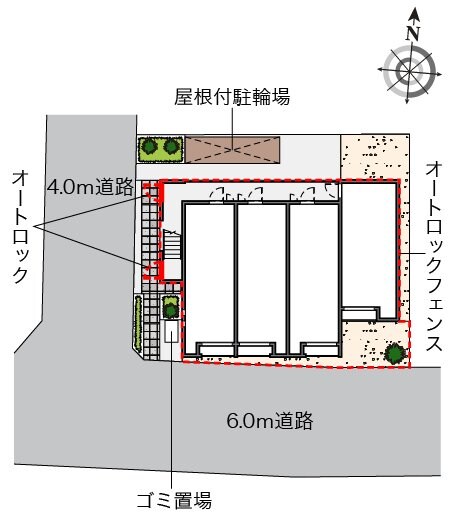 クレイノＦＲＥＥＳＩＡの物件内観写真