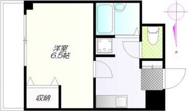 サンパティックオキクラの物件間取画像