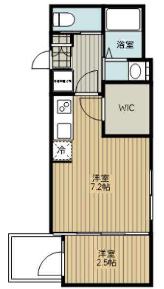 Fols Class芦花公園の物件間取画像