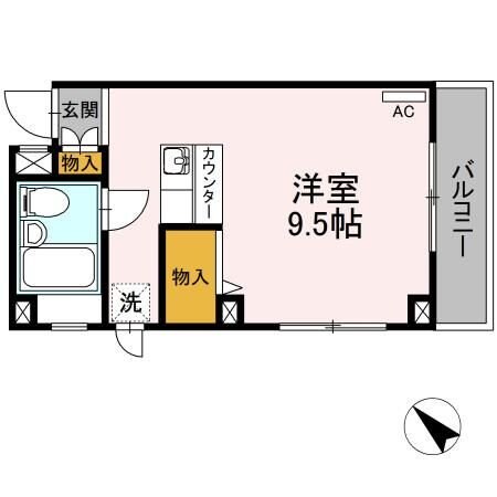 アヴェニュー千歳台の物件間取画像