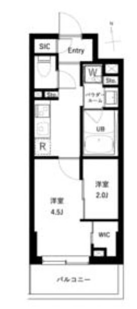 アーバンパーク高井戸の物件間取画像