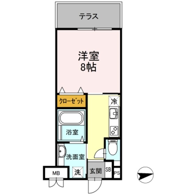 フォレスト浜田山の物件間取画像