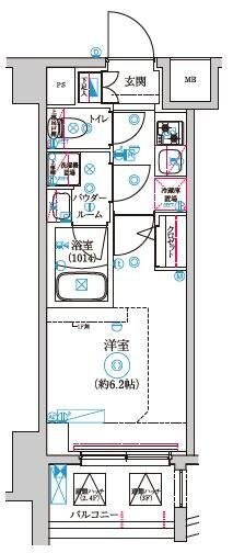 セジョリ高井戸IIの物件間取画像