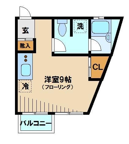 ツウィンガーデン駒沢の物件間取画像