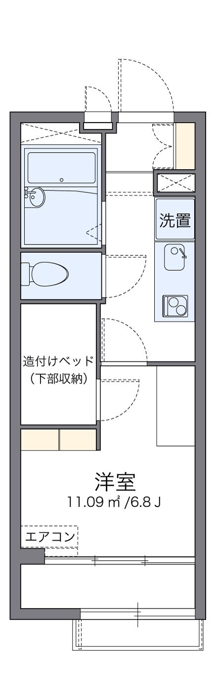 レオパレスアネックスの物件間取画像