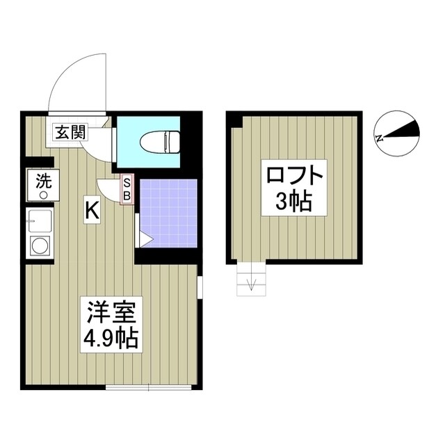 maisonk2の物件間取画像